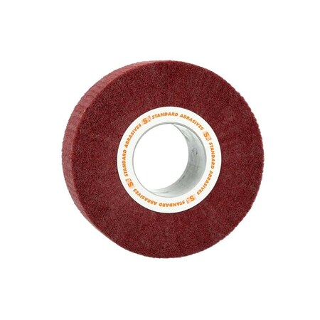 3M Standard Abrasives Buff And Blend Hs Flap Brush 875067, 8 In X 3 In X 3 In Fb098 15-46 A Vfn Hard 7010367162